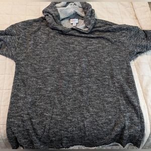 LuLaRoe Gray Hooded Sweatshirt